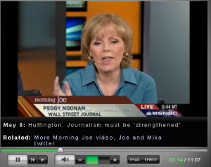 Peggy Noonan speaketh of what she doth not know